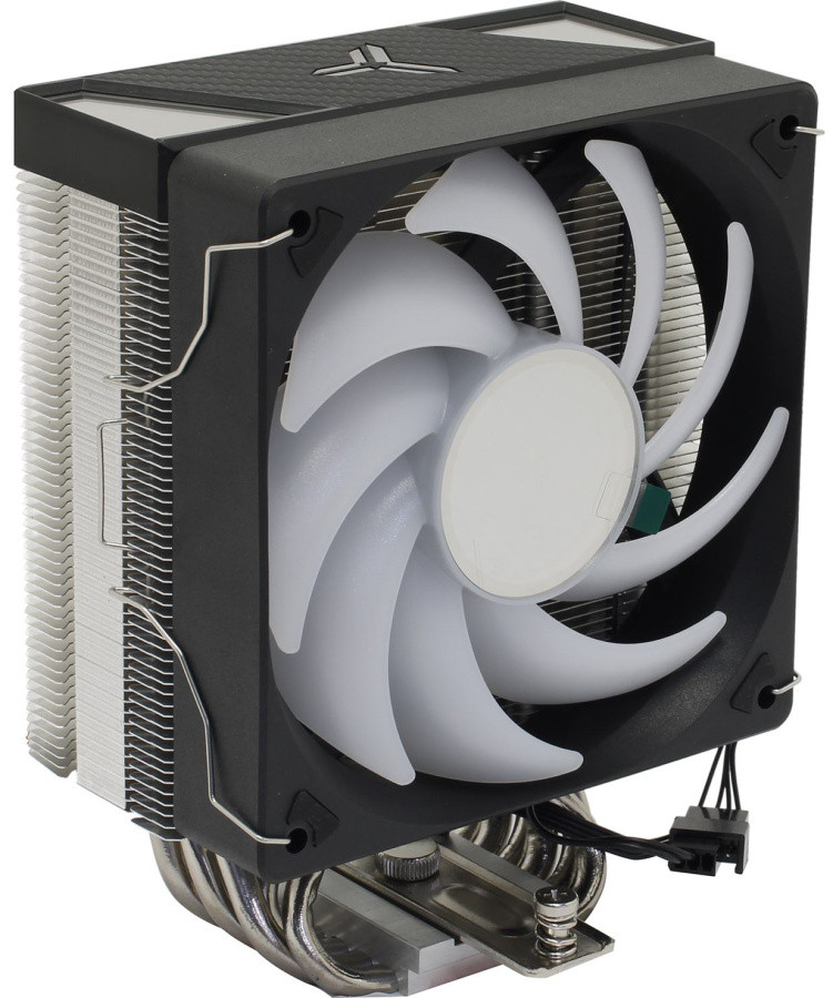 Охладитель JONSBO CR-1000 V2 PRO Color Bk Cooler (4пин115X/1200/1700/AM4/AM5 22-32дБ - фото 1 - id-p222449520