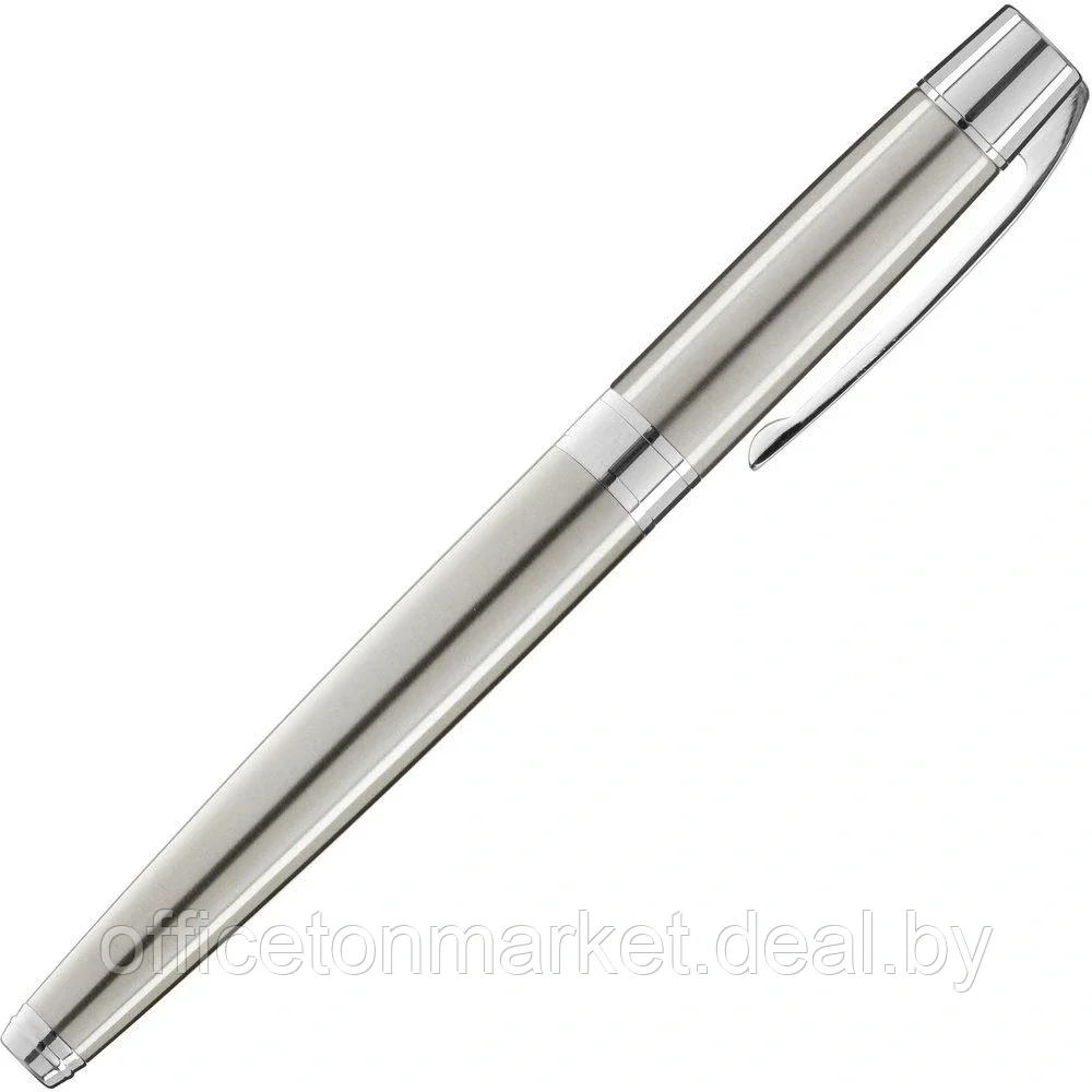 Ручка-роллер "UMA Vip R", 0,7 мм, шампань, серебристый, стерж. синий - фото 1 - id-p222211649