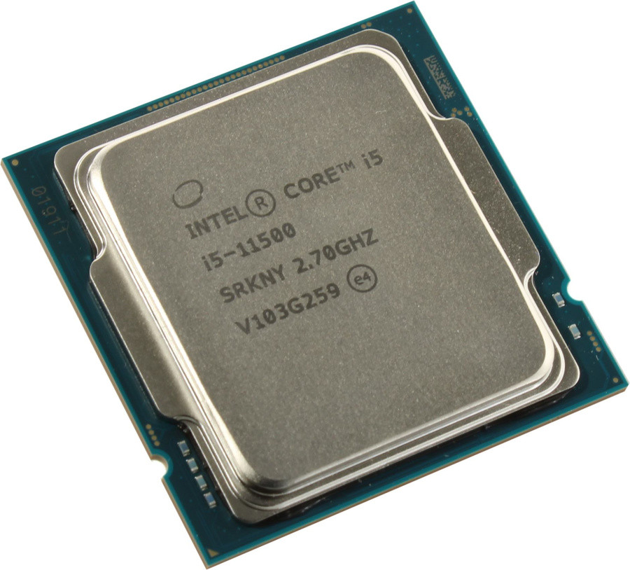 Процессор CPU Intel Core i5-11500 2.7 GHz/6core/SVGA UHD Graphics 750/3+12Mb/65W/8 GT/s LGA1200 - фото 1 - id-p225215986