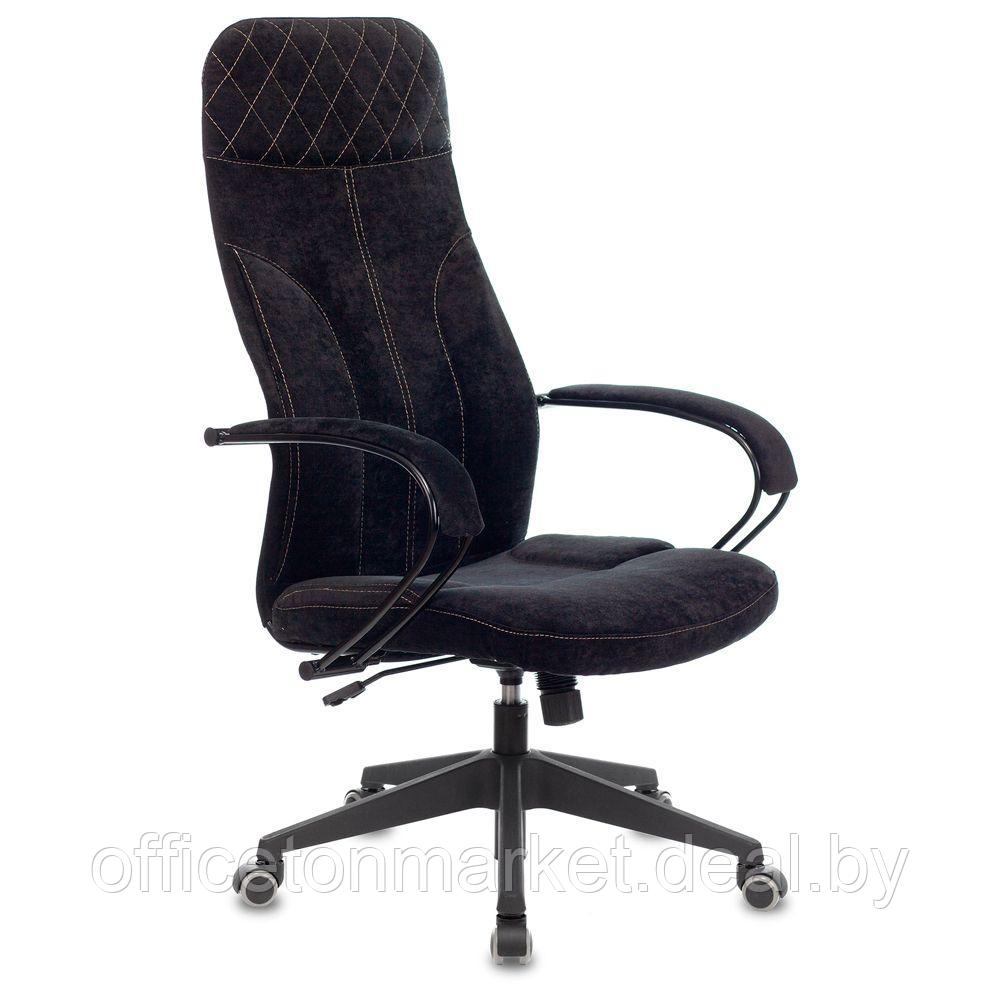 Кресло для руководителя Бюрократ "CH-608Fabric", ткань, пластик, черный - фото 1 - id-p225217156