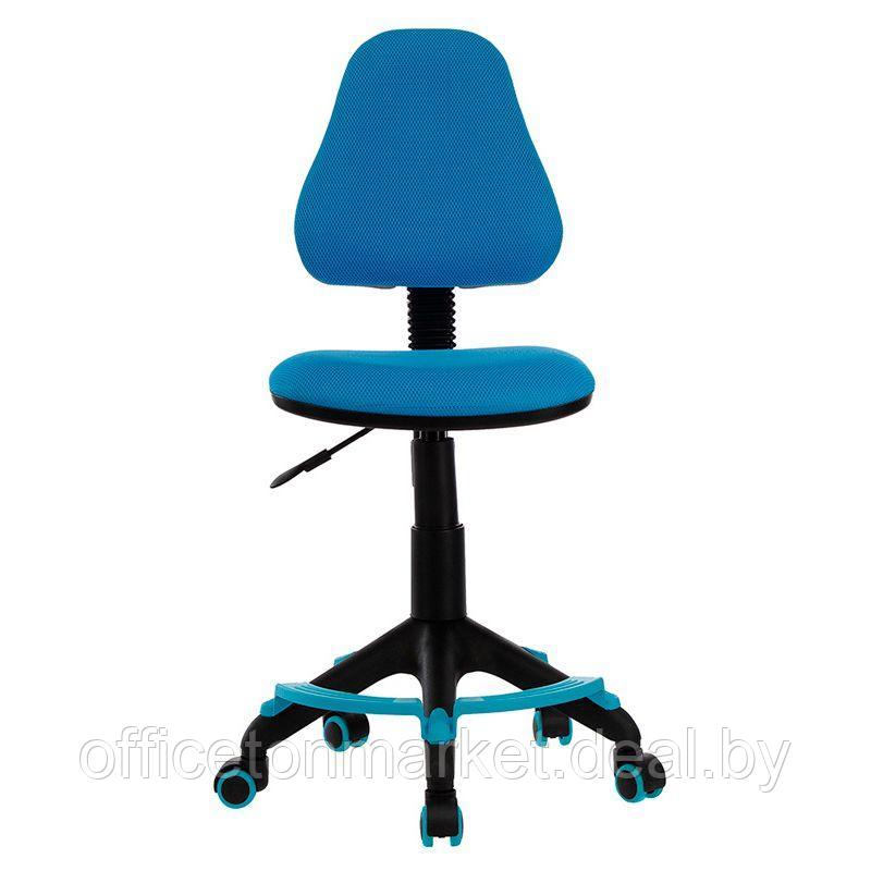 Кресло для детей Бюрократ "KD-4-F", ткань, пластик, голубой - фото 4 - id-p225217158