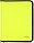 Папка для тетрадей А4 Silwerhof Neon 250*320*25 мм, желтая, фото 2