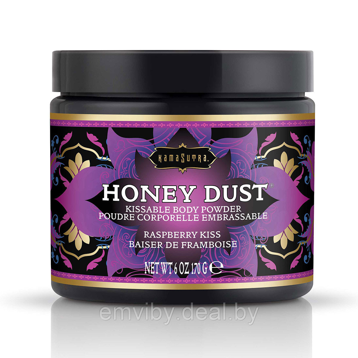 Ароматная пудра для тела Honey Dust Body Powder raspberry kiss 170 г - фото 1 - id-p225116869