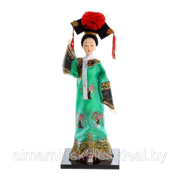 Кукла коллекционная "Китаянка в национальном платье" 32х12,5х12,5 см - фото 6 - id-p225218065