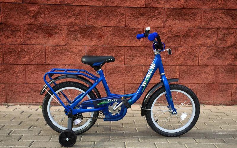 Детский велосипед Stels Flyte 16 Z011 - Синий - фото 5 - id-p225218835