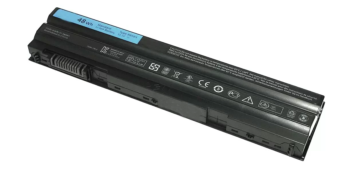 Аккумулятор (батарея) 8858X для ноутбука Dell Inspiron 5520 5720 48Втч, 4400мАч, 11.1В, черный - фото 1 - id-p225218881
