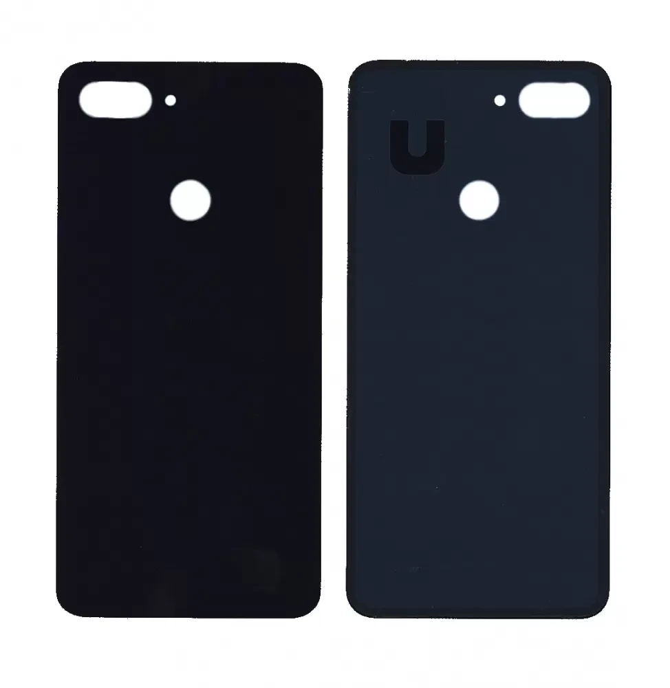 Задняя крышка корпуса для Xiaomi Mi 8 Lite, черная - фото 1 - id-p225218919