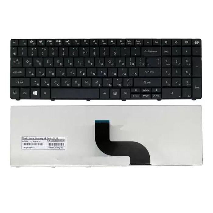 Клавиатура для ноутбука Acer Aspire E1-531, E1-571, TravelMate P253, P453, черная - фото 1 - id-p225218921