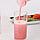 Портативный ручной бутылка-блендер для смузи Mini JuiceА-578, 420 ml  Розовый, фото 10
