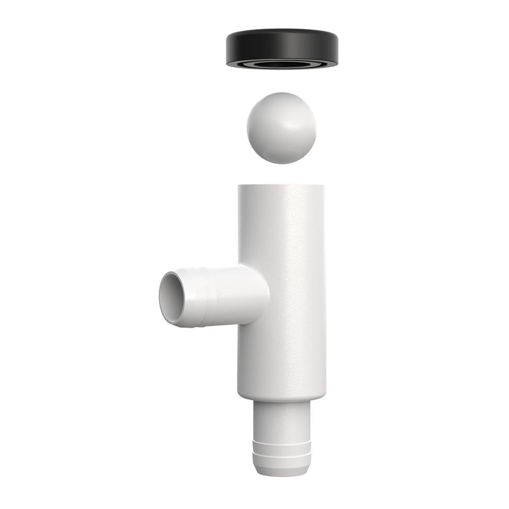 Сифон с шариком для отвода конденсата в канализацию Rexfaber G-34/1Y - фото 2 - id-p225219874