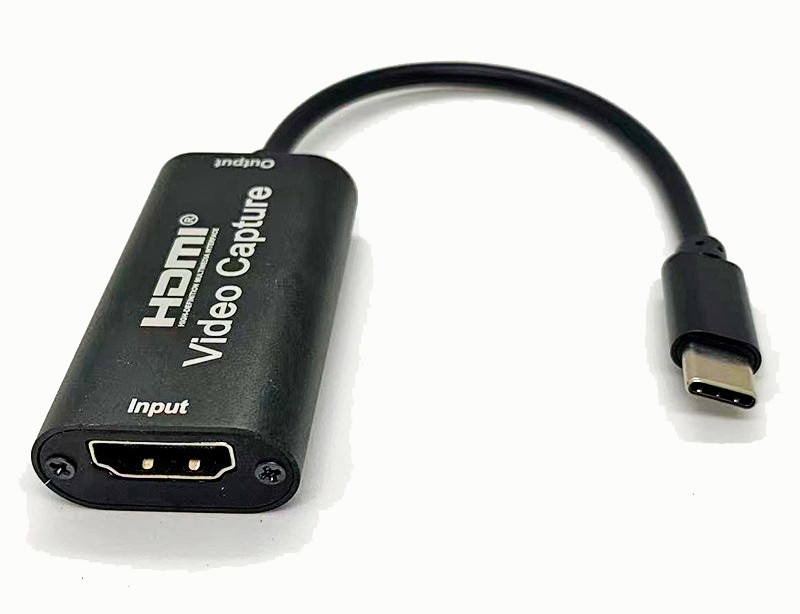 Карта видеозахвата USB3.1 Type-C - HDMI, ver.01a, черный 556764