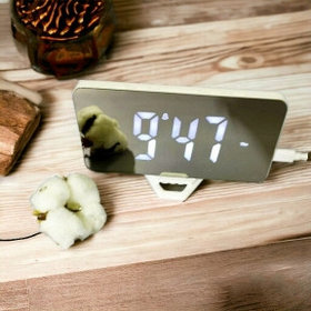 Настольные часы  будильник  электронные LED digital clock (USB, будильник, календарь, датчик температуры,