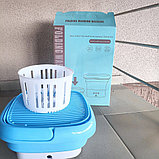 Складная стиральная машина Folding Washing Machine (загрузка 2 кг, 3 режима стирки) Розовый, фото 5