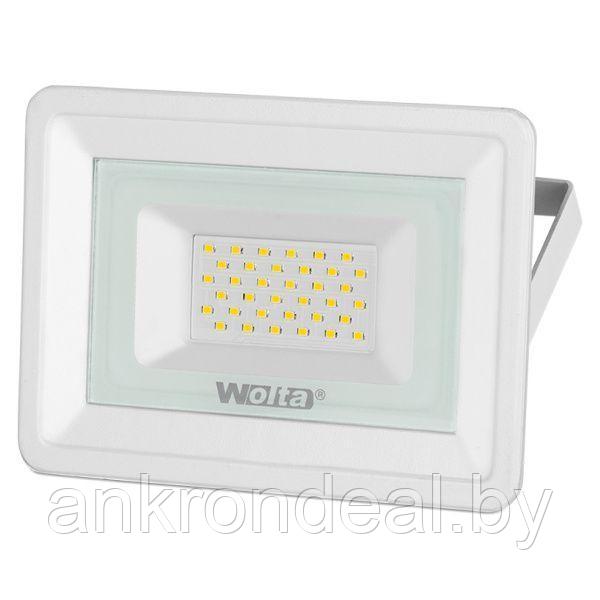 Прожектор светодиодный СДО 30Вт 2550лм 5500K IP65 белый (20шт/уп) WOLTA - фото 1 - id-p225220261