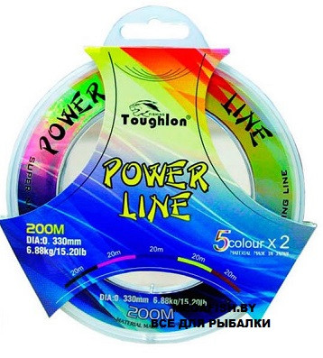 Леска Toughlon Power line 200м 0.20мм - фото 1 - id-p225222918
