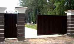Изготовление и установка откатных ворот с автоматикой и без - фото 2 - id-p225220829