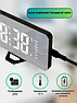 Настольные часы  будильник  электронные LED digital clock (USB, будильник, календарь, датчик температуры,, фото 8