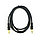Кабель jack 3.5mm (AUX), папа-папа, 1 метр, черный 556812, фото 3