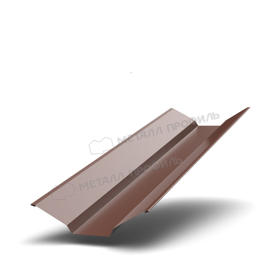 Металл Профиль Планка ендовы верхняя 76х76х2000 (ПЭ-01-8017-0.4)