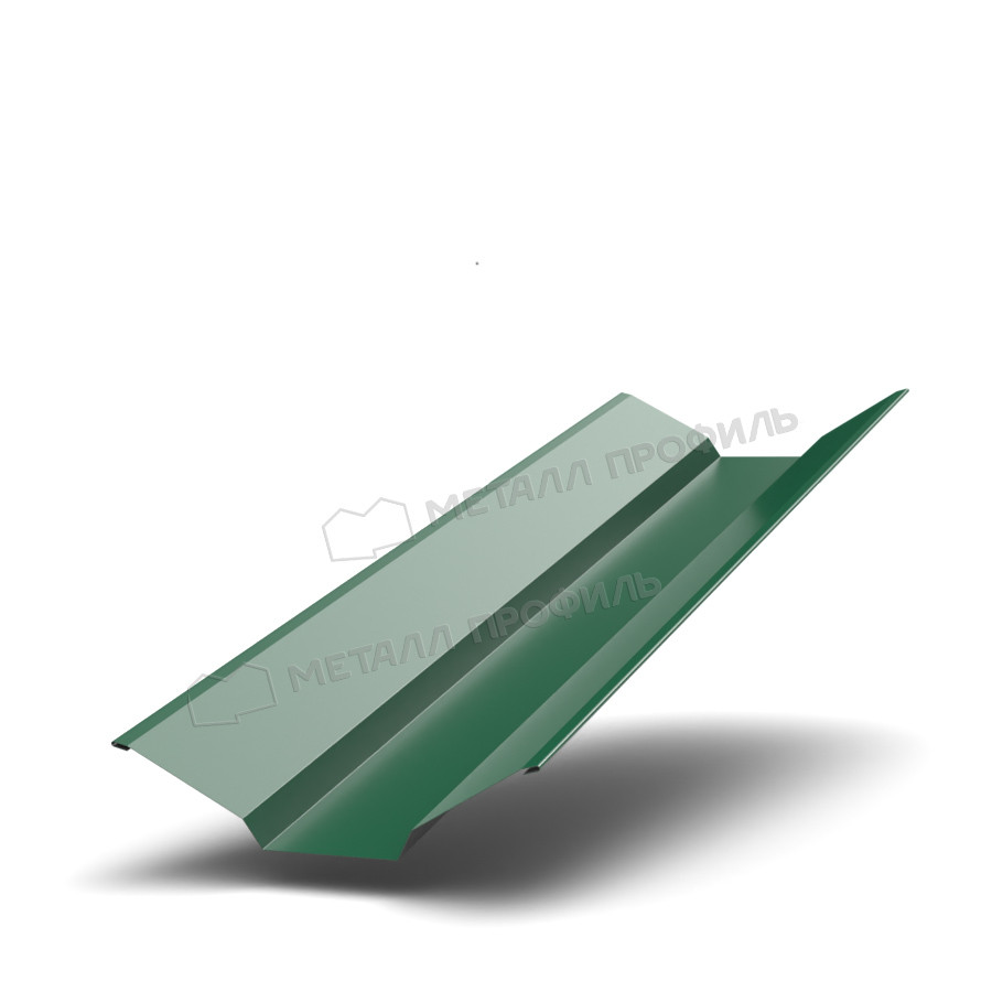 Металл Профиль Планка ендовы верхняя 76х76х2000 (ПЭ-01-6005-0.4)