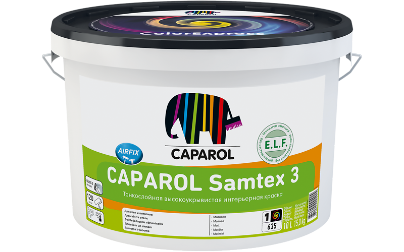 Краска Caparol Samtex 3 1,25Л - фото 1 - id-p225220933