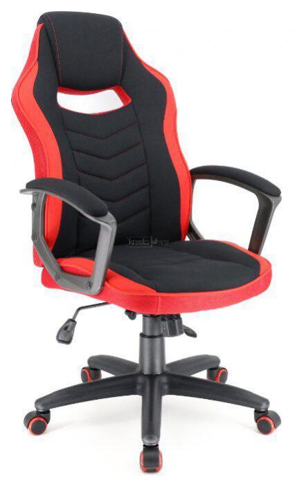 Компьютерное игровое геймерское кресло стул для геймера EVERPROF Stels T Ткань Красный - фото 4 - id-p225049718