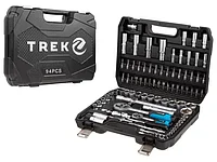 Набор головок и бит 94пр. TREK (1/4", 1/2", 6 граней)