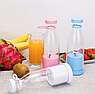 Портативный ручной бутылка-блендер для смузи Mini JuiceА-578, 420 ml  Белый, фото 8