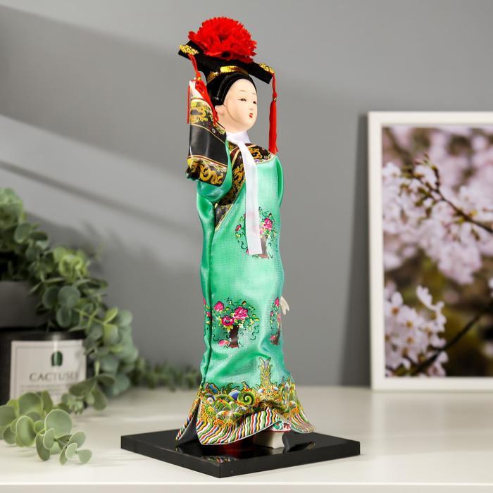 Кукла коллекционная "Китаянка в национальном платье" 32х12,5х12,5 см - фото 2 - id-p225237810