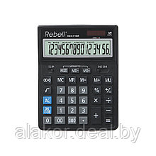Калькулятор настольный Rebell RE-BDC716M BX, 16-разрядный, 206 x 155 x 35 мм, черный