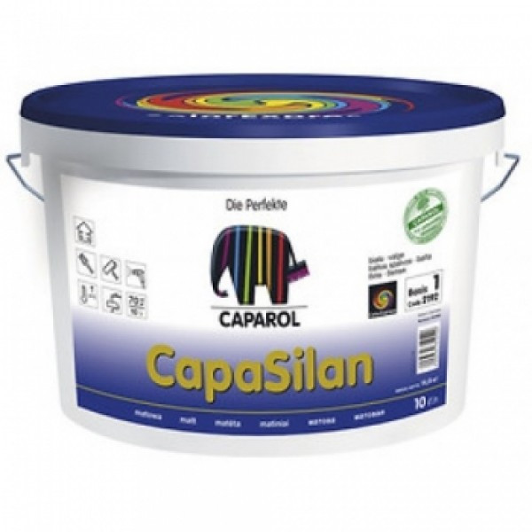 Краска интерьерная Caparol CapaSilan, 10 литров Германия - фото 1 - id-p225240035