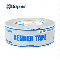 Лента ПВХ белая штукатурная Dolphin Render Tape 48мм*50м, Польша