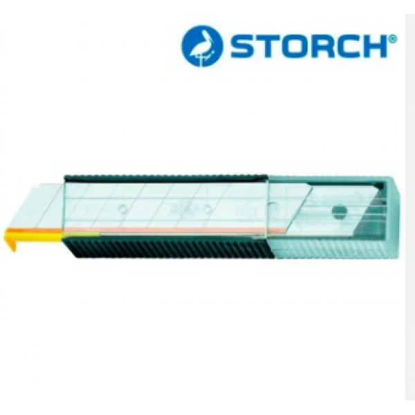 Лезвия для малярного ножа STORCH Goldcut 18 мм, 10 шт в упаковке, арт. 35 63 80 - фото 1 - id-p225240537