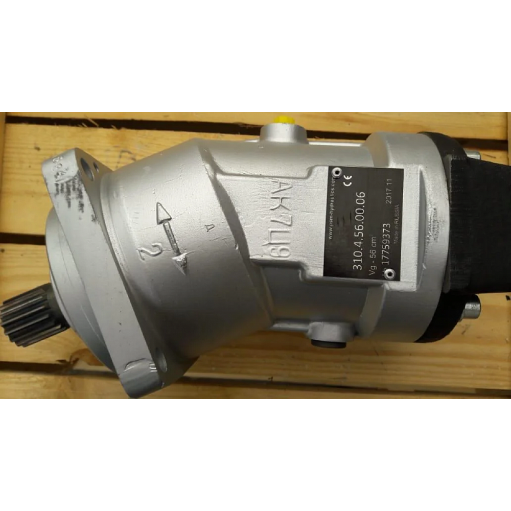 Гидромотор 310.4.56.00.06 аксиально-поршневой нерегулируемый (оригинал, алюмин.корпус) (310.4.56.00.06 )