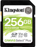 Карта памяти Kingston Canvas Select Plus SDXC (Class10) 256GB (SDS2/256GB)