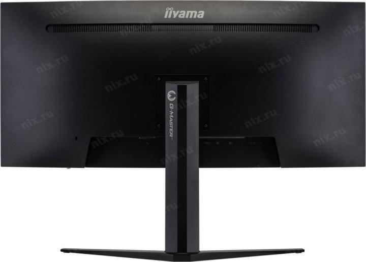 Монитор 34" Iiyama G-MASTER GB3466WQSU-B1 3840x2160@144Гц Изогнутый 1500R VA LED 21:9 1ms HDMI DP 2*USB3.0