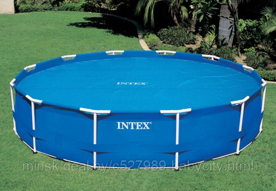 Тент-покрывало с обогревающим эффектом Intex для бассейнов 366 см (29022) - фото 2 - id-p225251930