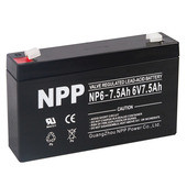 7.5 Ah Аккумулятор для ИБП NPP NP 6-7.5 (6В/7.5 А/ч) - фото 1 - id-p208087749