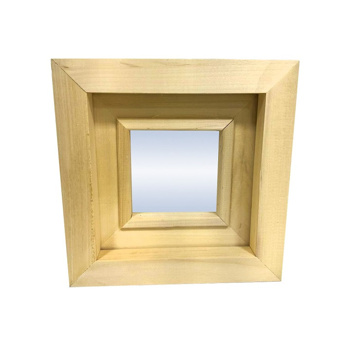 Окно для бани (60х60, липа) - фото 3 - id-p84310933