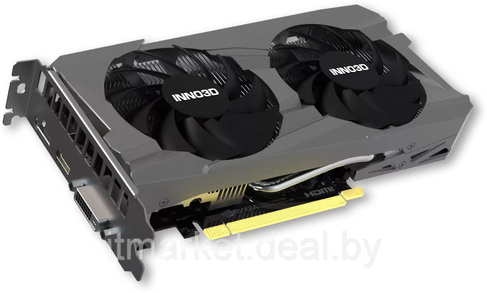 Видеокарта Inno3D RTX 3050 Twin X2 (N30502-08D6-1711VA41) - фото 2 - id-p225254913