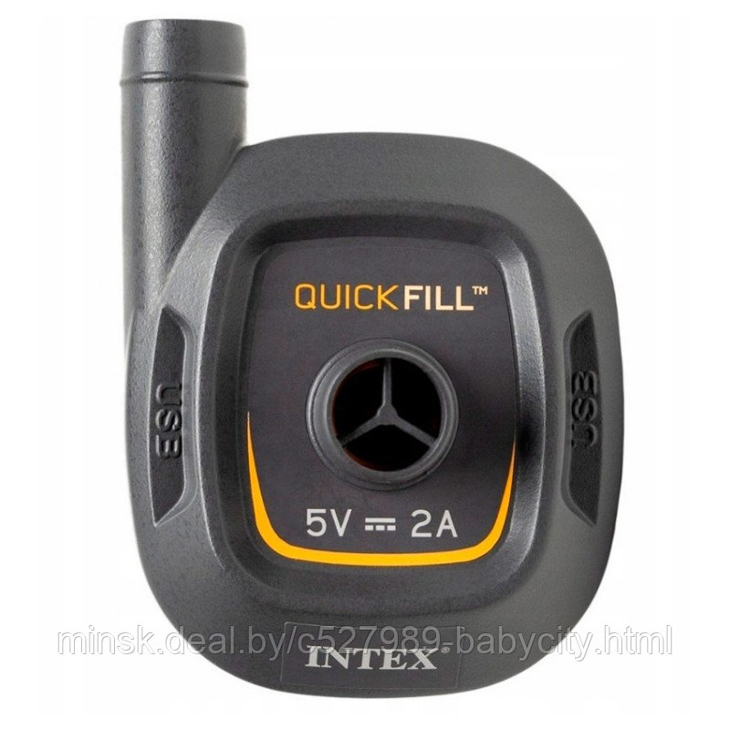 Насос электрический USB Intex Quick Fill 5V DC/2A 12В/220В (66635) - фото 2 - id-p225256813