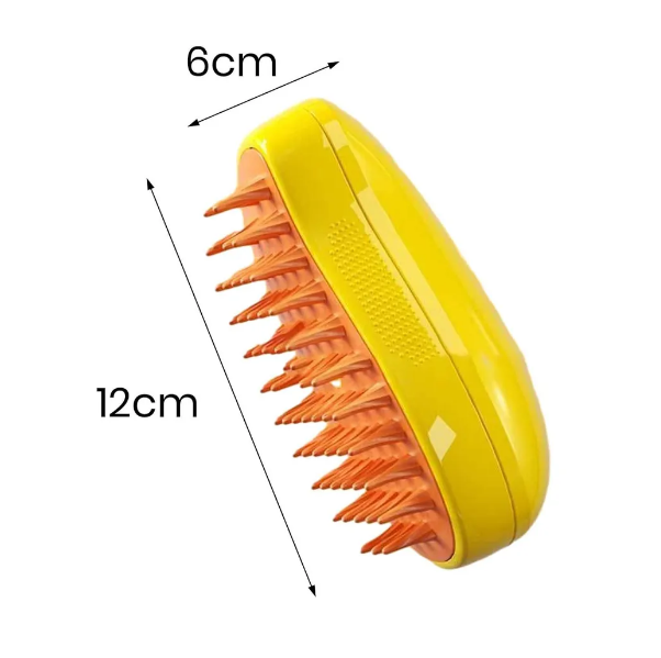 Паровая щетка для кошек, силиконовая расческа для животных с паром для вычесывания шерсти с распылителем - фото 7 - id-p225257091