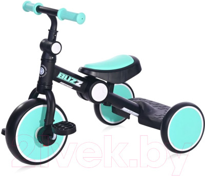 Трехколесный велосипед Lorelli Buzz Black Turquoise Foldable / 10050600009 - фото 1 - id-p225260966