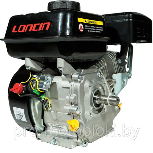 Двигатель Loncin G200F (A type) D20 (вал шпонка 20мм) 6,5 л.с. - фото 5 - id-p169702213