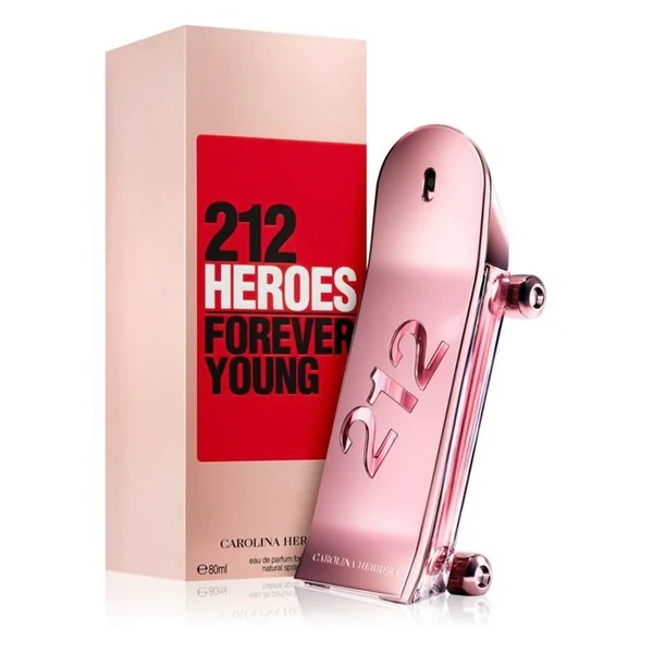 Женская парфюмированная вода Carolina Herrera 212 Heroes Forever Young 80ml - фото 1 - id-p225263274