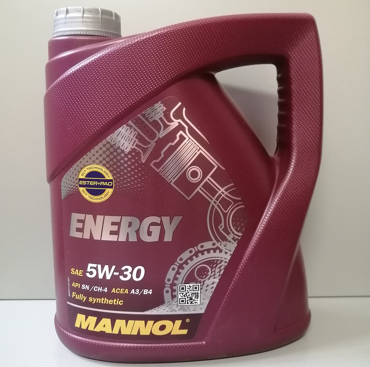 5W-30 MANNOL Масло моторное Energy 7511, 4л - фото 1 - id-p193399622