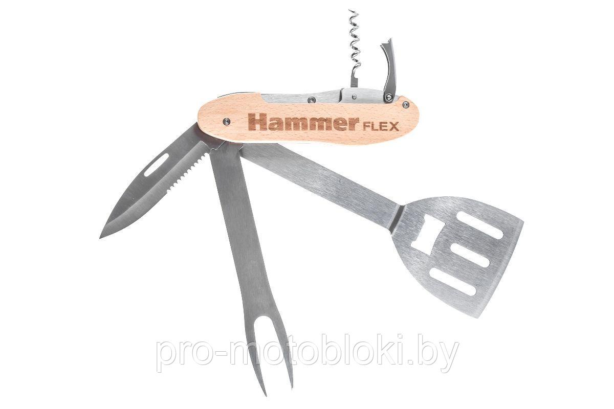 Мультитул для гриля 5 приборов Hammer Flex 310-310 - фото 2 - id-p225264007