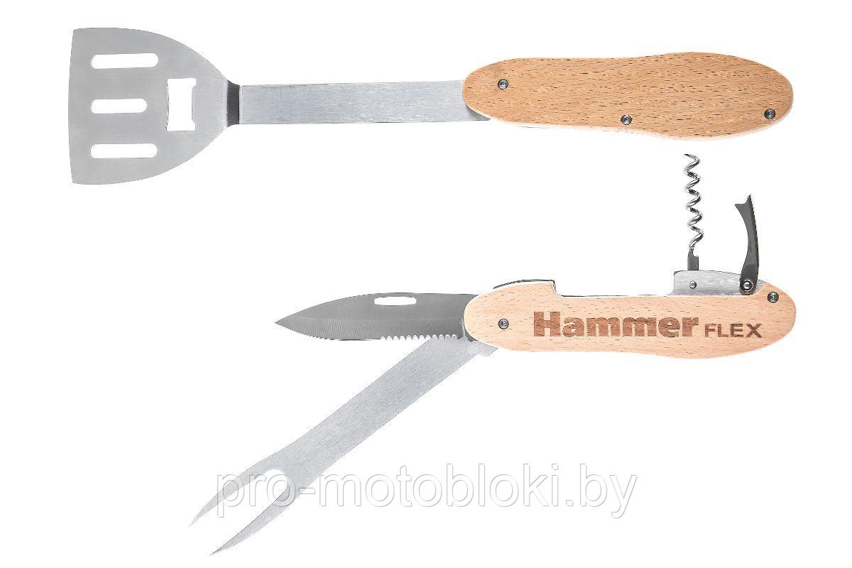 Мультитул для гриля 5 приборов Hammer Flex 310-310 - фото 3 - id-p225264007
