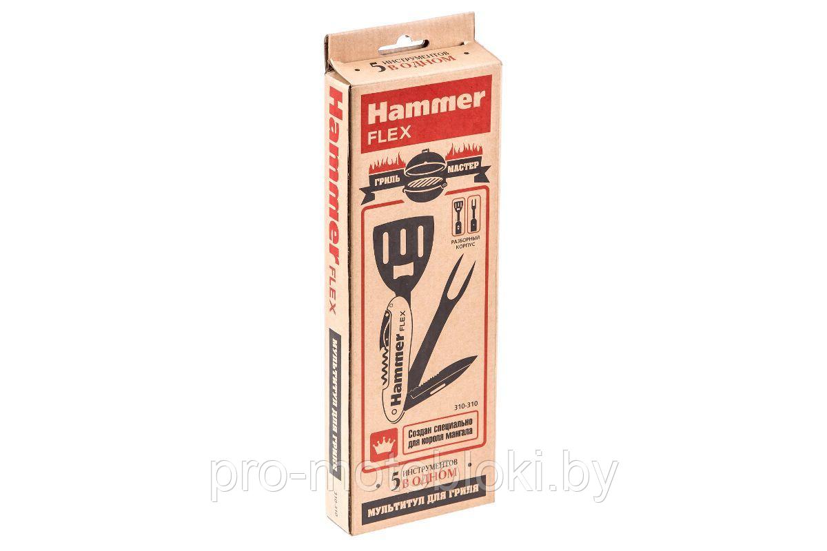 Мультитул для гриля 5 приборов Hammer Flex 310-310 - фото 10 - id-p225264007