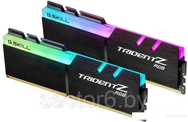 Оперативная память G.Skill Trident Z RGB 2x16GB DDR4 PC4-32000 F4-4400C19D-32GTZR